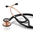 ADC Adscope® 601 Cardiology Stethoscope Rose Gold-Black