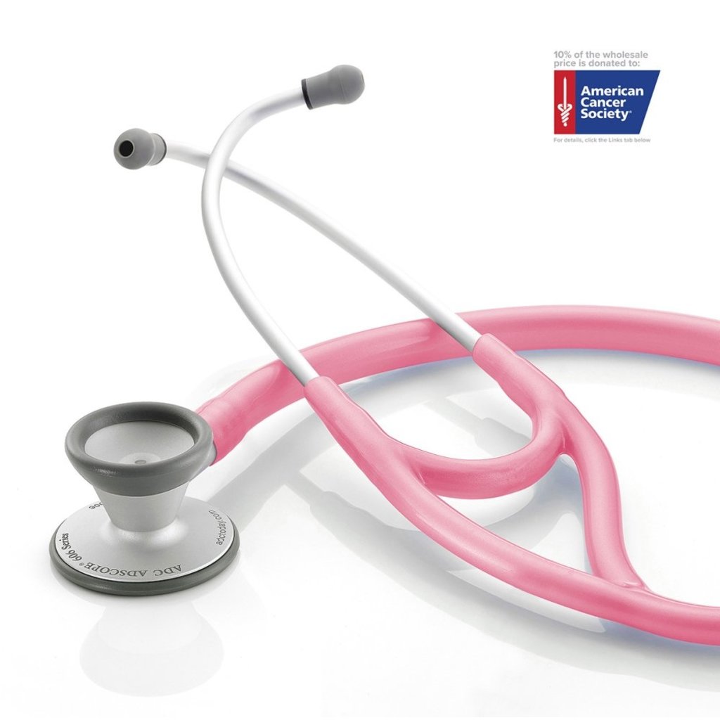 Adscope® 606 Breast Cancer Awareness Metallic Pink