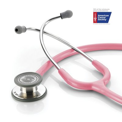 Adscope® 608 Breast Cancer Awareness Metallic Pink