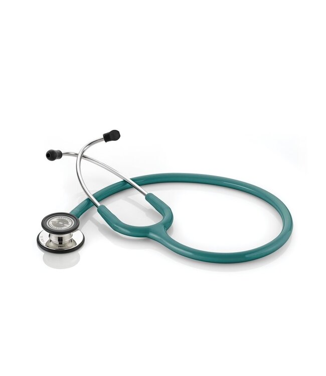 Adscope® 608 Mirror Finish/Teal Tubing