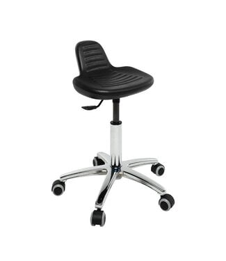 Ecopostural Tabouret S4608 avec base chromée (S4608)
