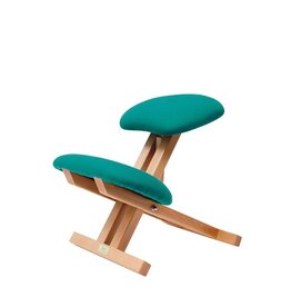 Ecopostural S2106 Foldable beechwood chair with knee support