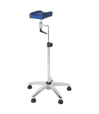 Ecopostural Swivel arm - leg support stand with feet stoppers and aluminium base (A4703)