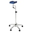 Swivel arm - leg support stand with feet stoppers and aluminium base (A4703)