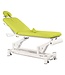 Ecopostural C5502 2-piece electric treatment table with double column white frame