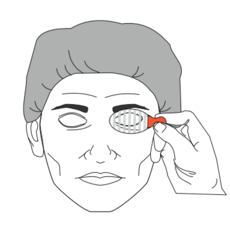 ACSmed Eye Safety Tape Adultes