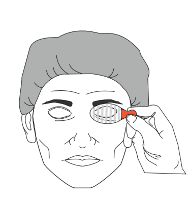 Eye Safety Tape Volwassenen