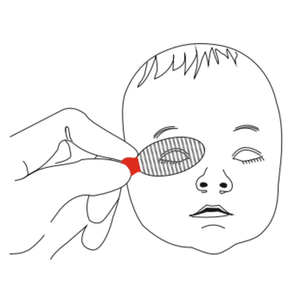 Eye Safety Tape Pediatrisch