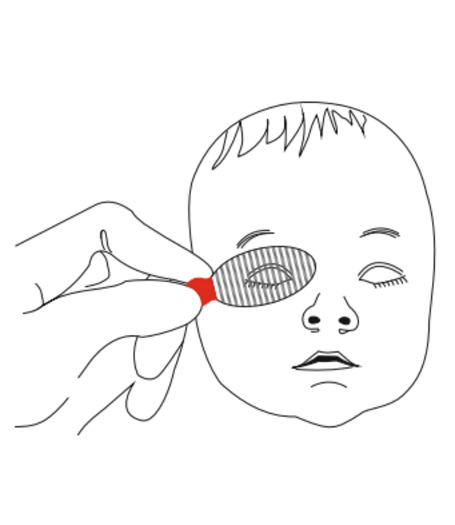ACSmed Eye Safety Tape Pediatric