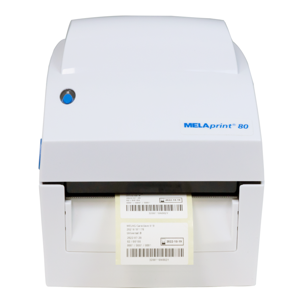 Melag MELAprint 80 Barcode label printer for Premium-Class