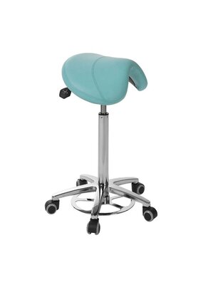 Ecopostural PONY saddle stool with chrome base (S5630AP)