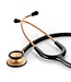 Adscope® 619 Clinician Ultra Lightweight Stethoscoop Rose Gold/Black