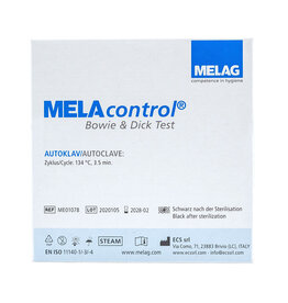 Melag MELAcontrol® Bowie & Dick Test 20 stuks