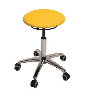 Ecopostural Ronde kruk met aluminium onderstel (S4612)