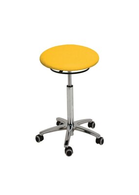 Ecopostural Round stool with aluminum base (S4622)