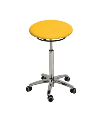 Ecopostural Round stool with aluminum base (S4622)