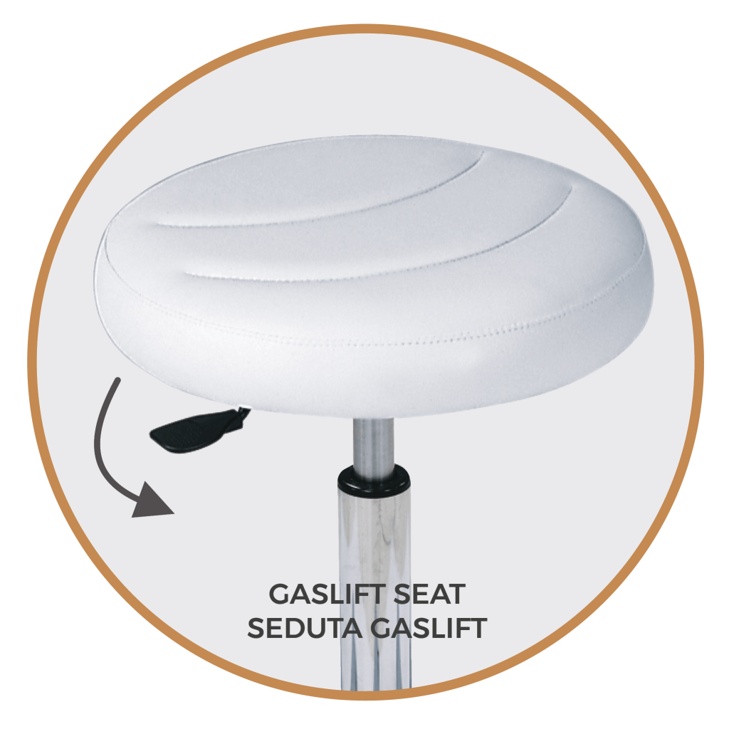 Lemi Stool 052 Aluminium basis