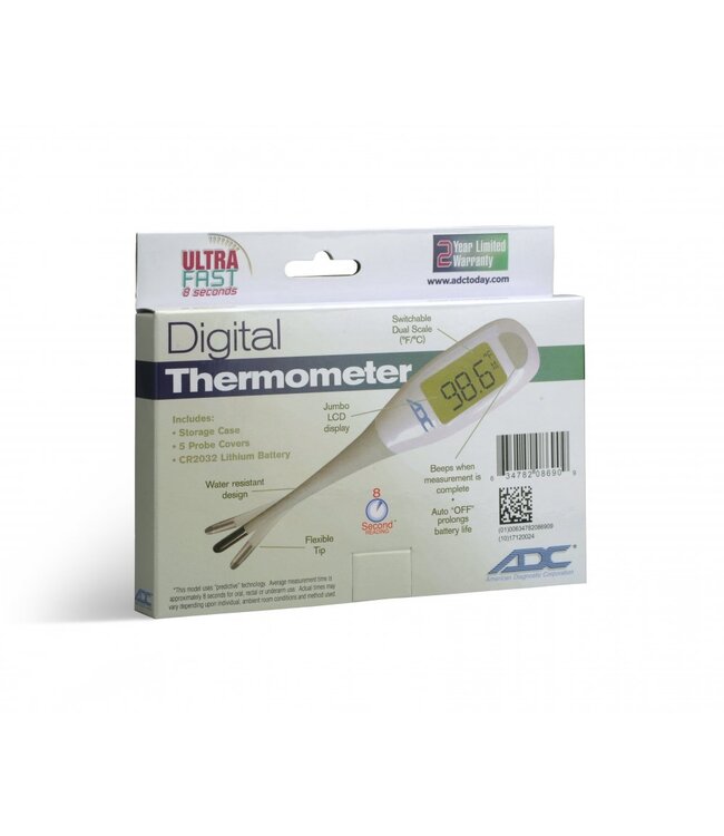 ADC Adtemp™ 418N 8-Second Digital Thermometer 12 stuks