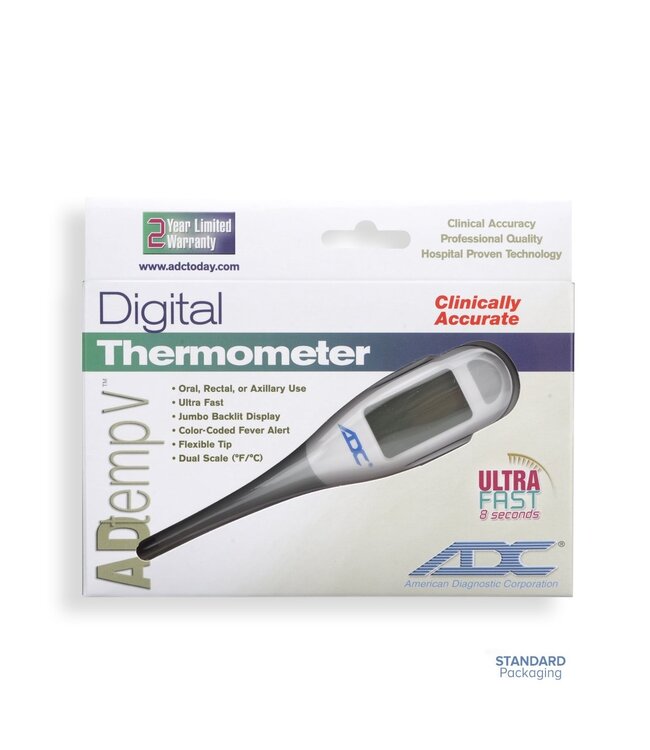 Adtemp™ 418N 8-Second Digital Thermometer 12 Pieces