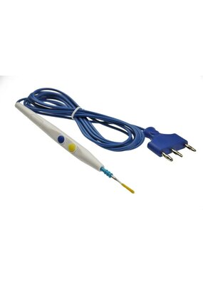 Elektrochirurgiepotlood FIAB diathermiepen 50st. met monopolaire meselektrode 3,2m kabel