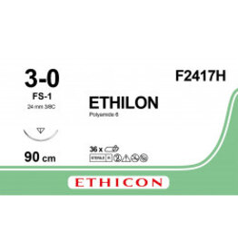 Ethicon Ethilon 3-0 90 cm FS-1 F2417H 36 stuks