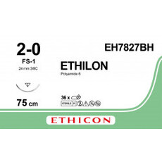 Ethicon Ethilon 2-0 75 cm FS-1 EH7827BH 36 stuks