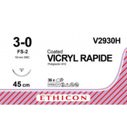 Ethicon Vicryl Rapide  3-0 45cm FS-2 V2930H 36 stuks