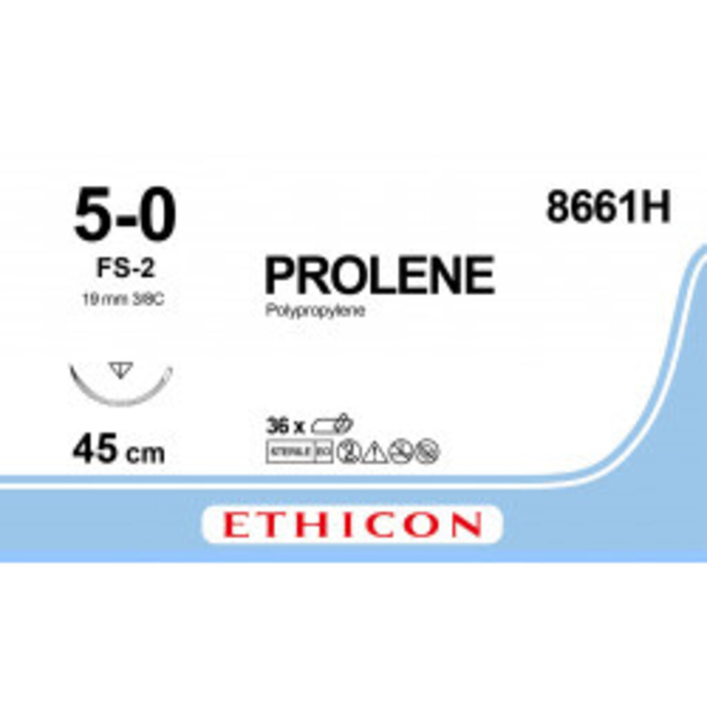 Ethicon Prolene 5-0 45 cm FS-2 8661H 36 stuks