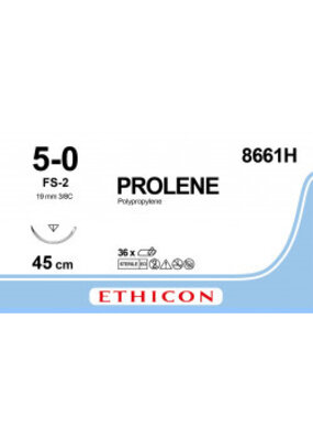 Ethicon Prolene 5-0 45 cm FS-2 8661H 36 stuks