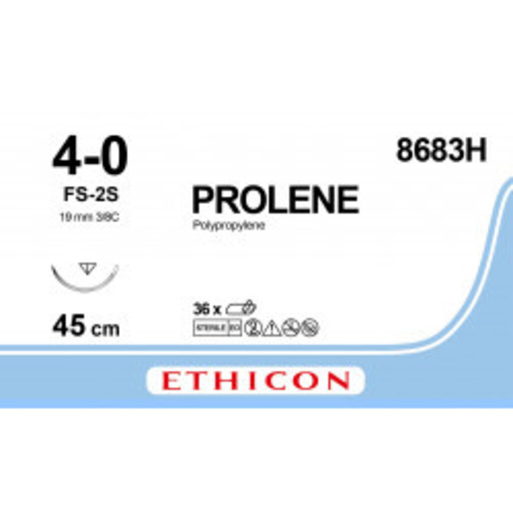 Ethicon Prolene 4-0 45 cm FS-2S 8683H 36 stuks