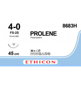 Ethicon Prolene 4-0 45 cm FS-2S 8683H 36 stuks