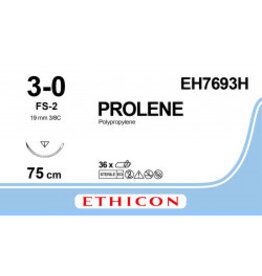 Ethicon Prolene 3-0 75 cm FS-2 EH7693H 36 stuks