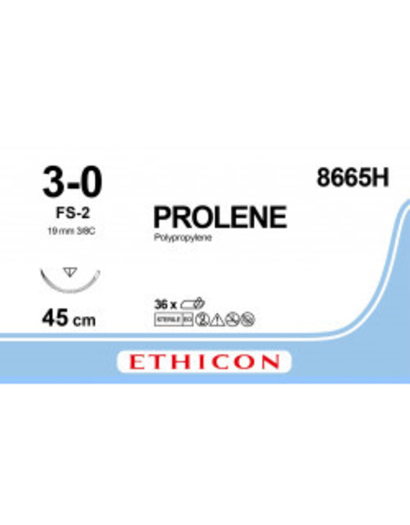 Ethicon Prolene 3-0 45 cm FS-2 8665H 36 stuks