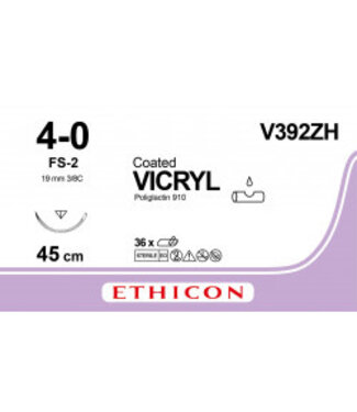 Vicryl 4-0 45cm FS-2 V392ZH 36 stuks