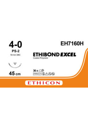 Ethicon Ethibond Excel 4-0 PS-2 EH7160H 36 stuks