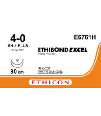 Ethicon Ethibond Excel 4-0 SH-1 PLUS E6761H 36 stuks
