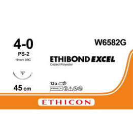Ethicon Ethibond Excel 4-0 PS-2 W6582G 12 stuks