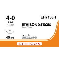 Ethicon Ethibond Excel 4-0 PS-2 EH7138H 36 stuks