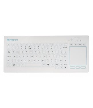 Purekeys Purekeys medisch FA IP66 keyboard Touchpad USB