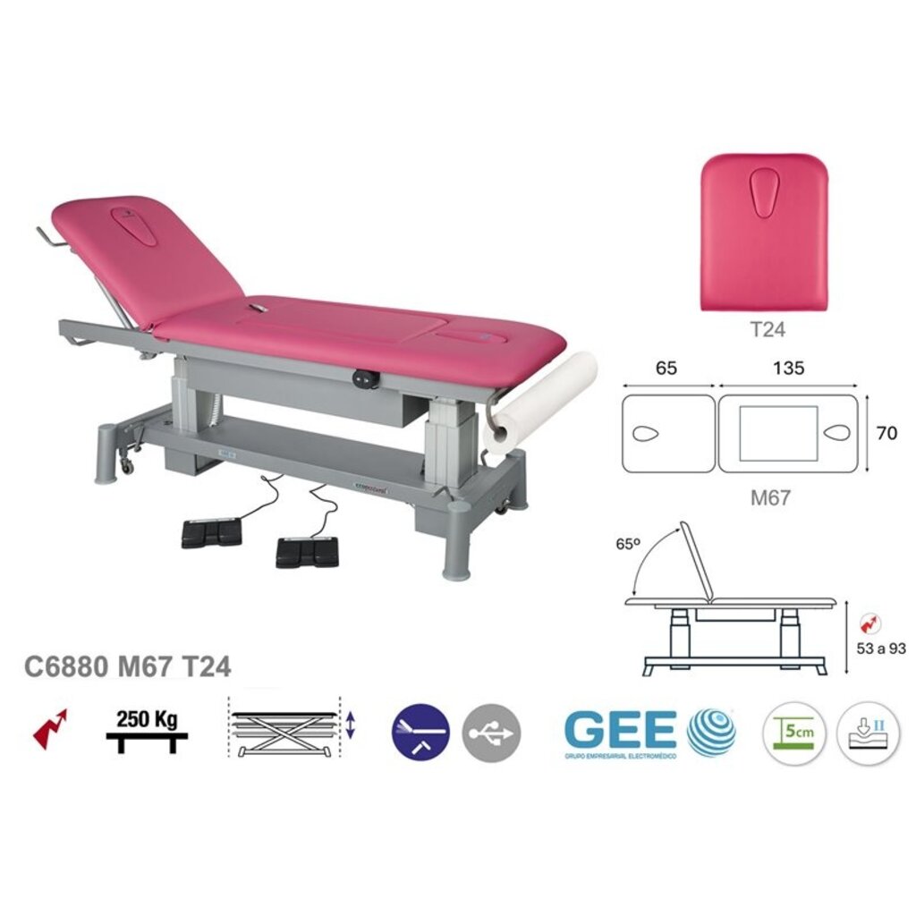 Electric treatment table (C6880)