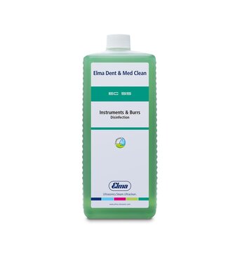Elma Dent en Med Clean EC55 ultrasoon reiniger - Desinfectie van instrumenten en boren 1 liter