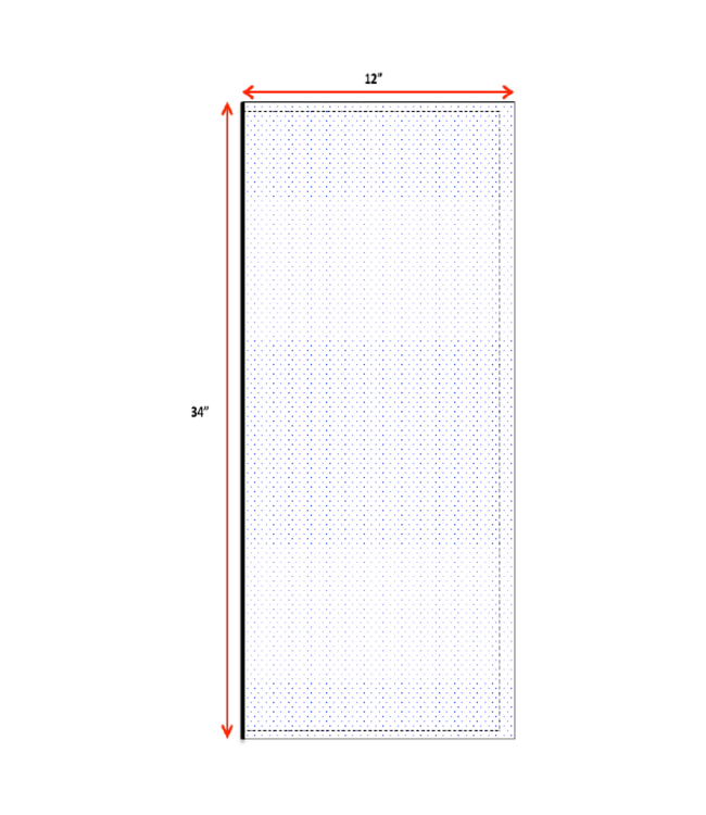 Multi-Purpose Shield 30 x 40cm