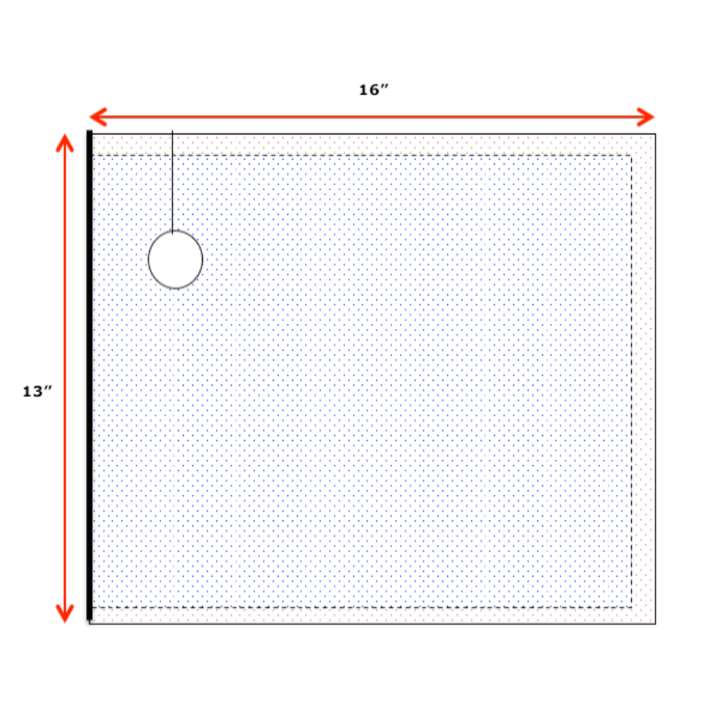 SorbX™  Angiography Shield 30 x 40cm