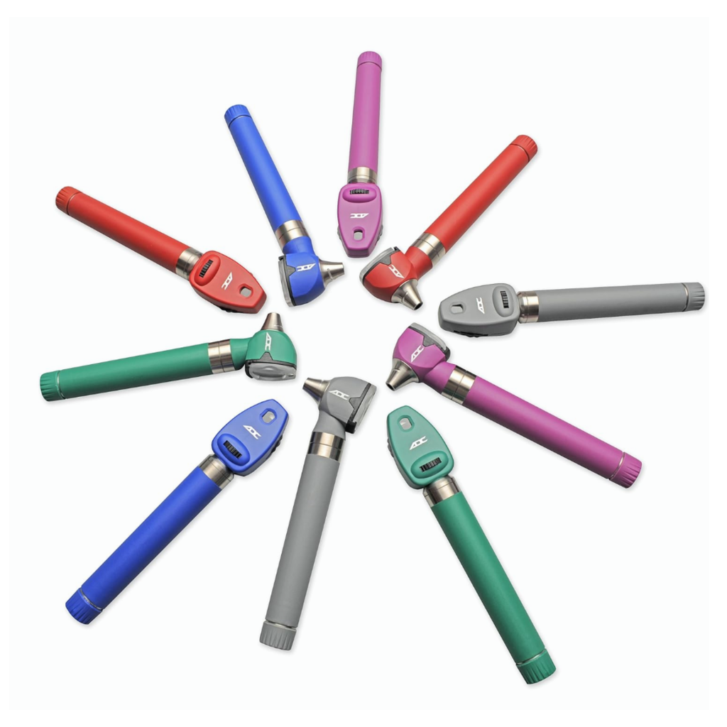 ADC Diagnostix™ Otoscoop + Oftalmoscoop 2.5V-Pocket (LED)