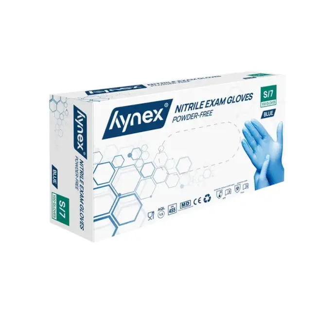 Hynex nitrile powder-free blue 3.5 grams 20 x 100 pieces