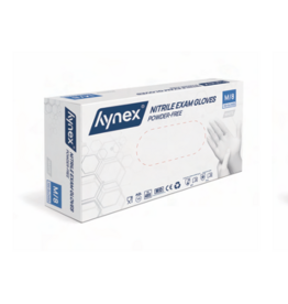 Hynex nitrile sans poudre blanc 3,5 grammes 1 x 100 pièces