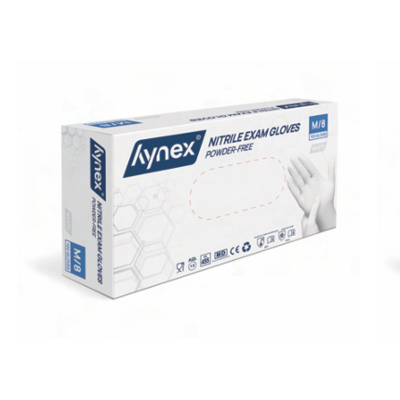 Hynex nitrile sans poudre blanc 3,5 grammes 1 x 100 pièces