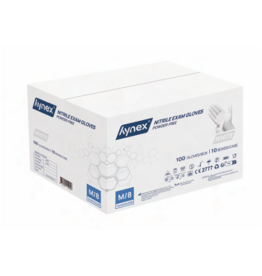 Hynex nitrile sans poudre blanc 3,5 grammes 10 x 100 pièces