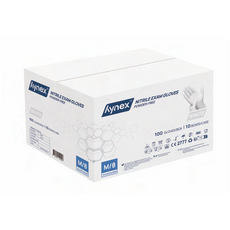 Hynex  nitril poedervrij wit 3.5 gram 30 x 100 stuks