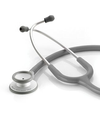 Adctoday Adscope® 619 Clinician Ultra Lightweight Stethoscope Gray
